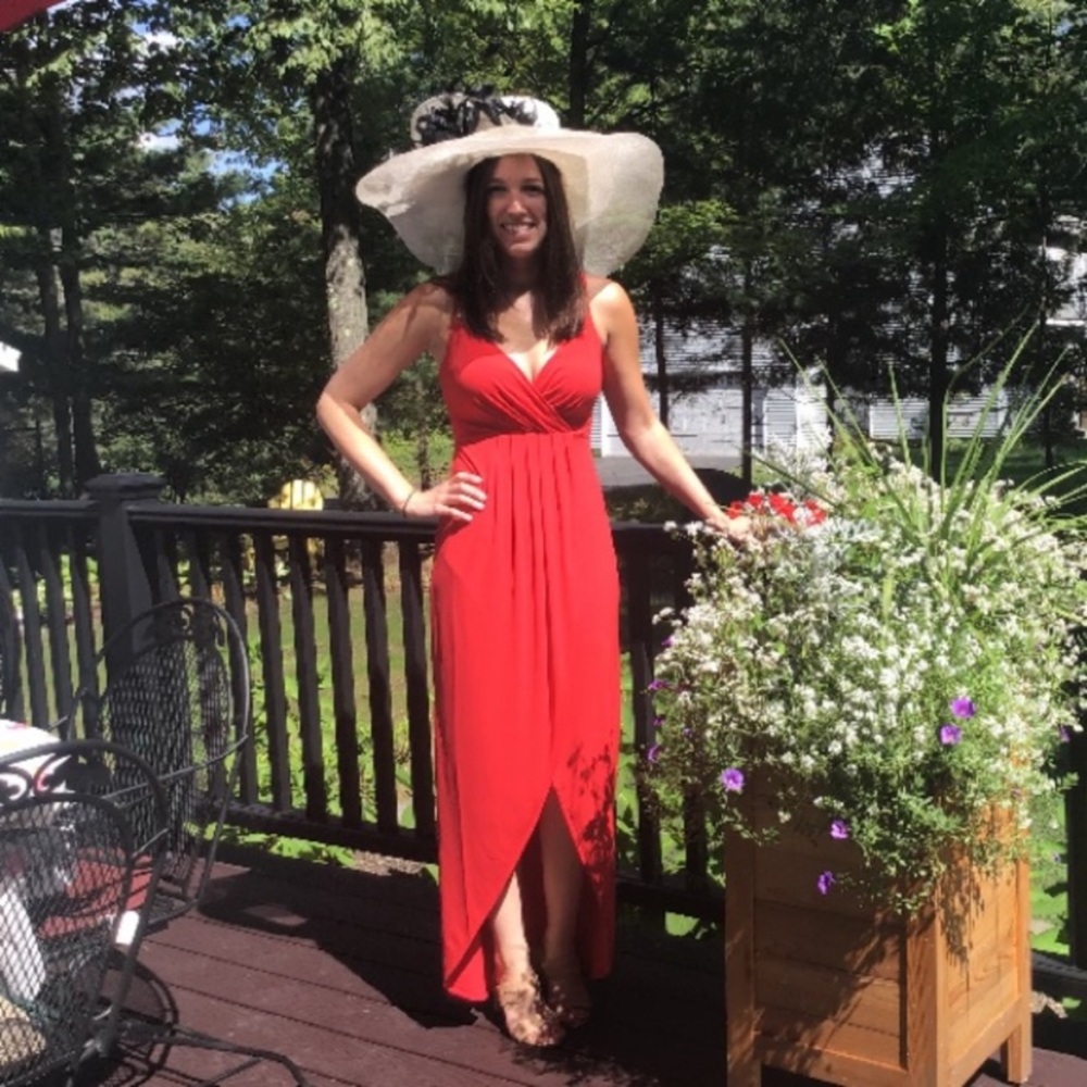 Red Express Maxi Dress Size XS